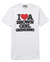 I ❤️ Brown Girl Grinding Puff Print T-Shirt White