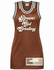 BROWN GIRL GRINDING JERSEY DRESS - Szn of Solo
