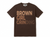 BROWN GIRL GRINDING T-SHIRT BROWN